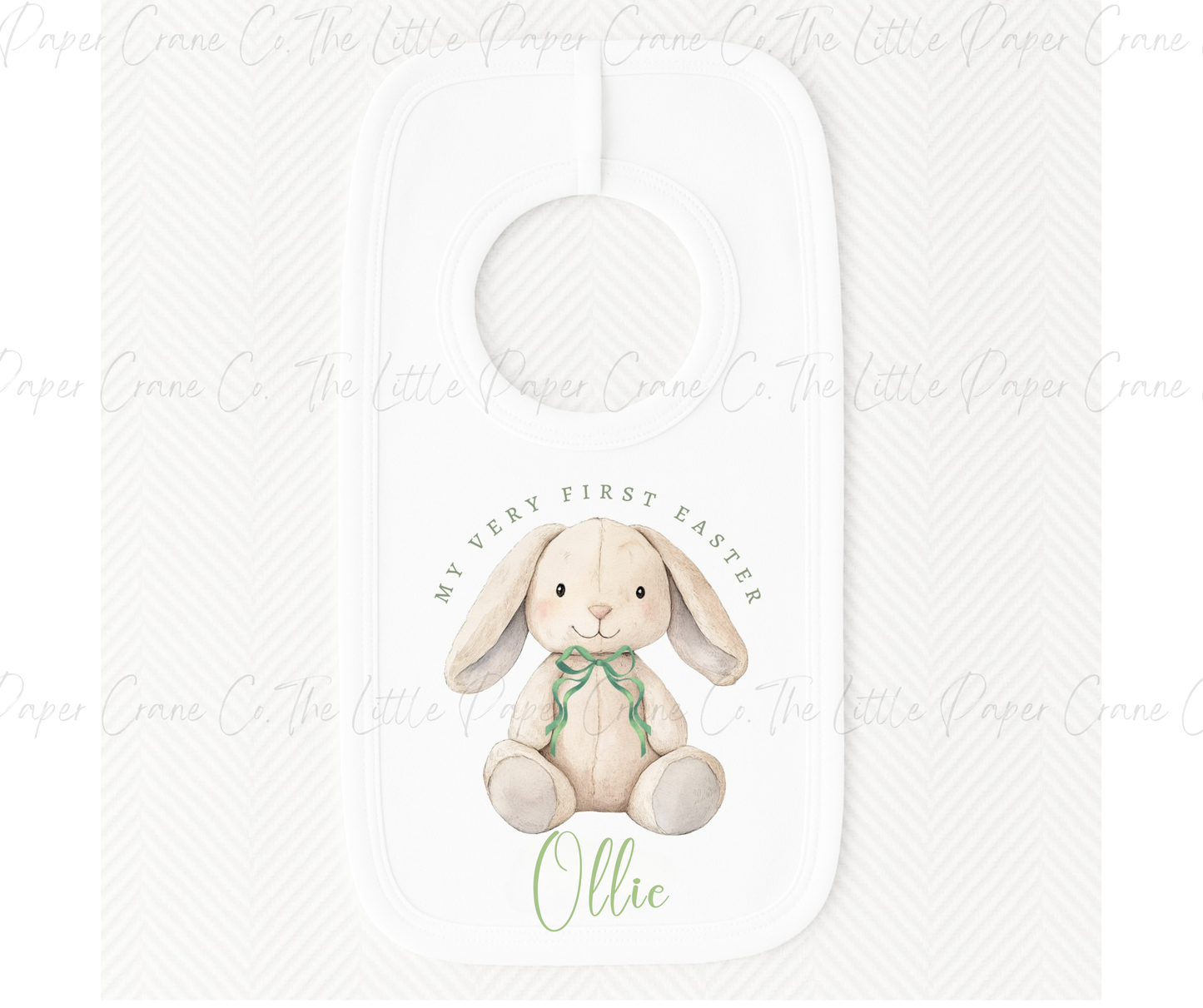 My First Easter Bib- Pink