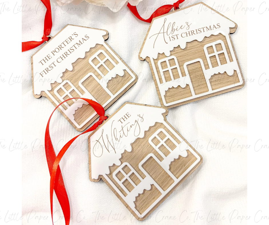 Gingerbread House Tree decoration