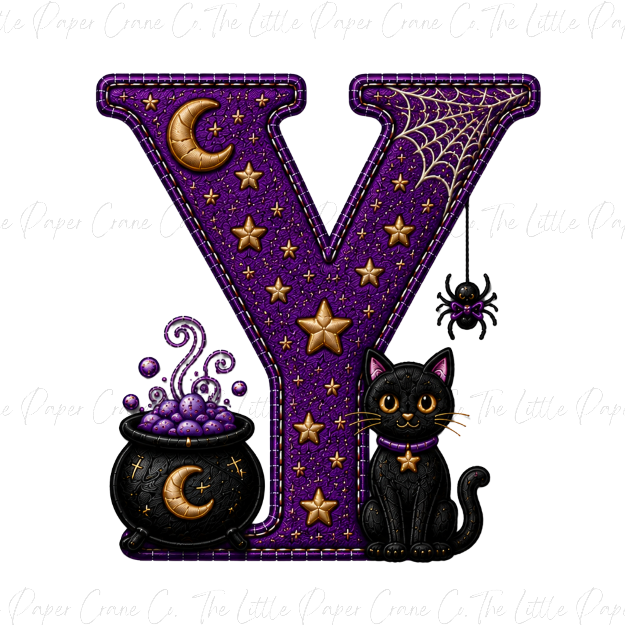My 1st Halloween Baby Bodysuit -Personalied Initial- Witch