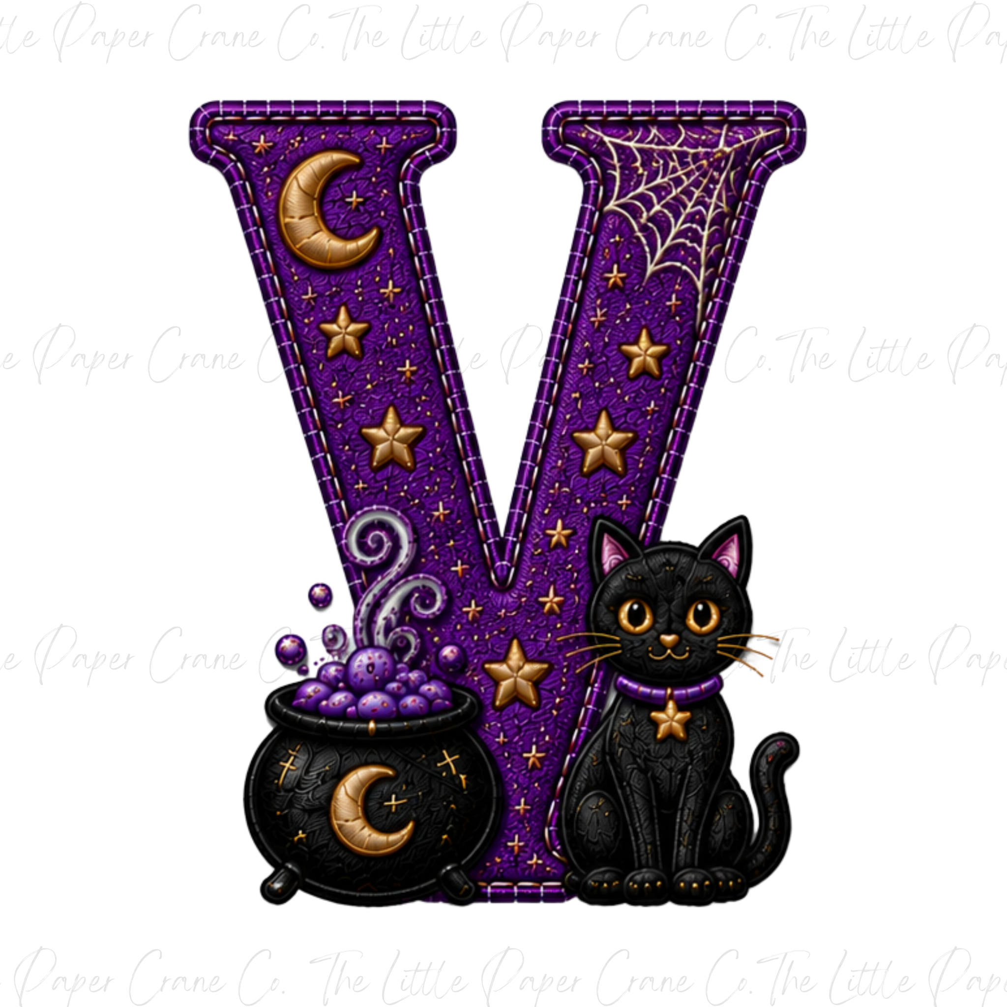 My 1st Halloween Baby Bodysuit -Personalied Initial- Witch