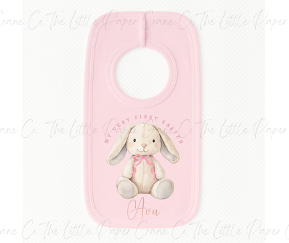 My First Easter Bib- Pink