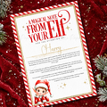 Elf Magical Note Arrival Certificate- Personalised
