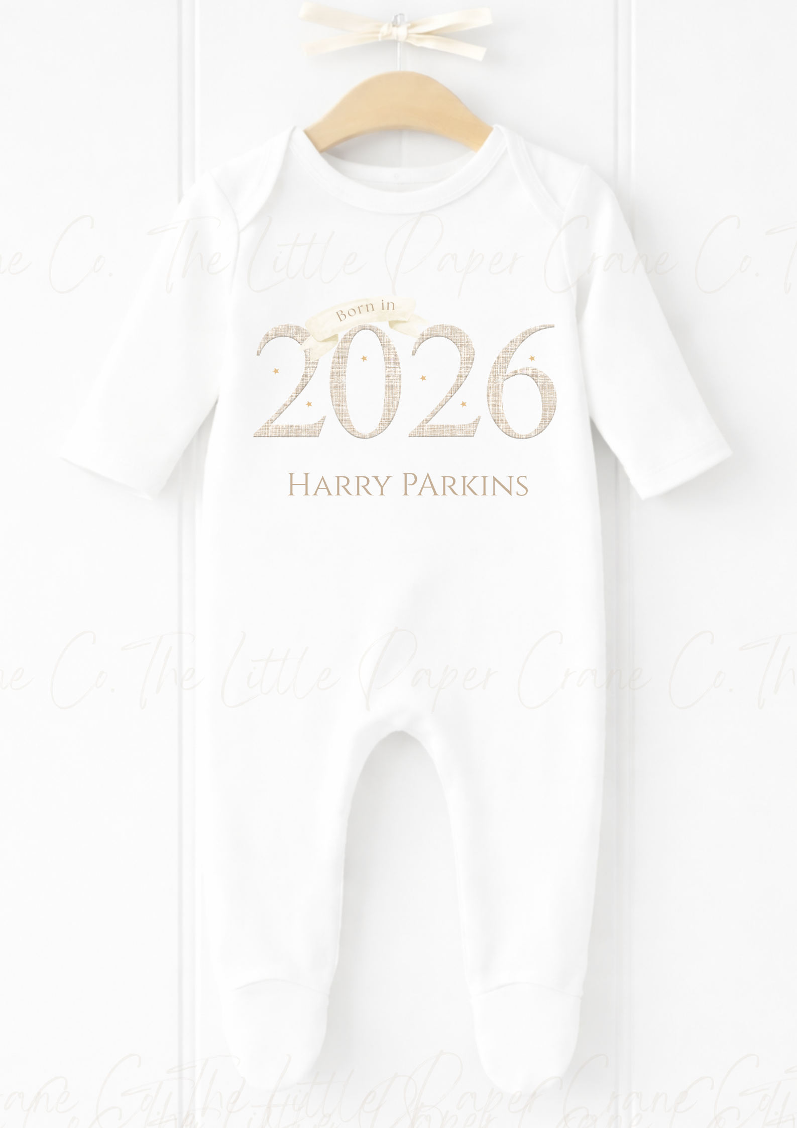 Born in 2026 Sleepsuit
