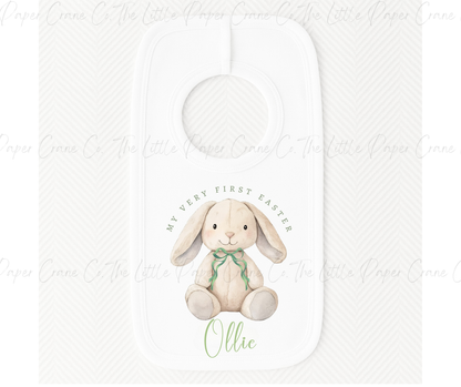 My First Easter Bib- Pink