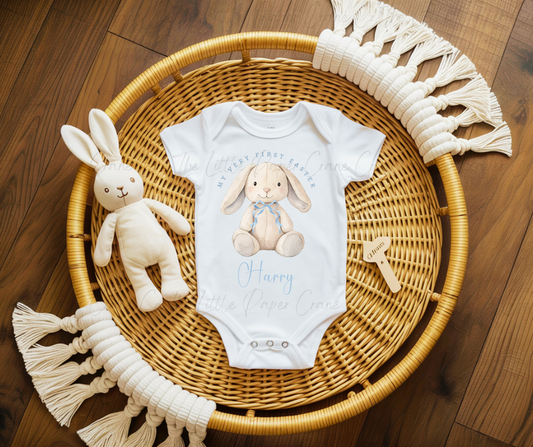 My First Easter Body Suit - Blue