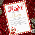 Elf Goodbye Note Certificate- Personalised