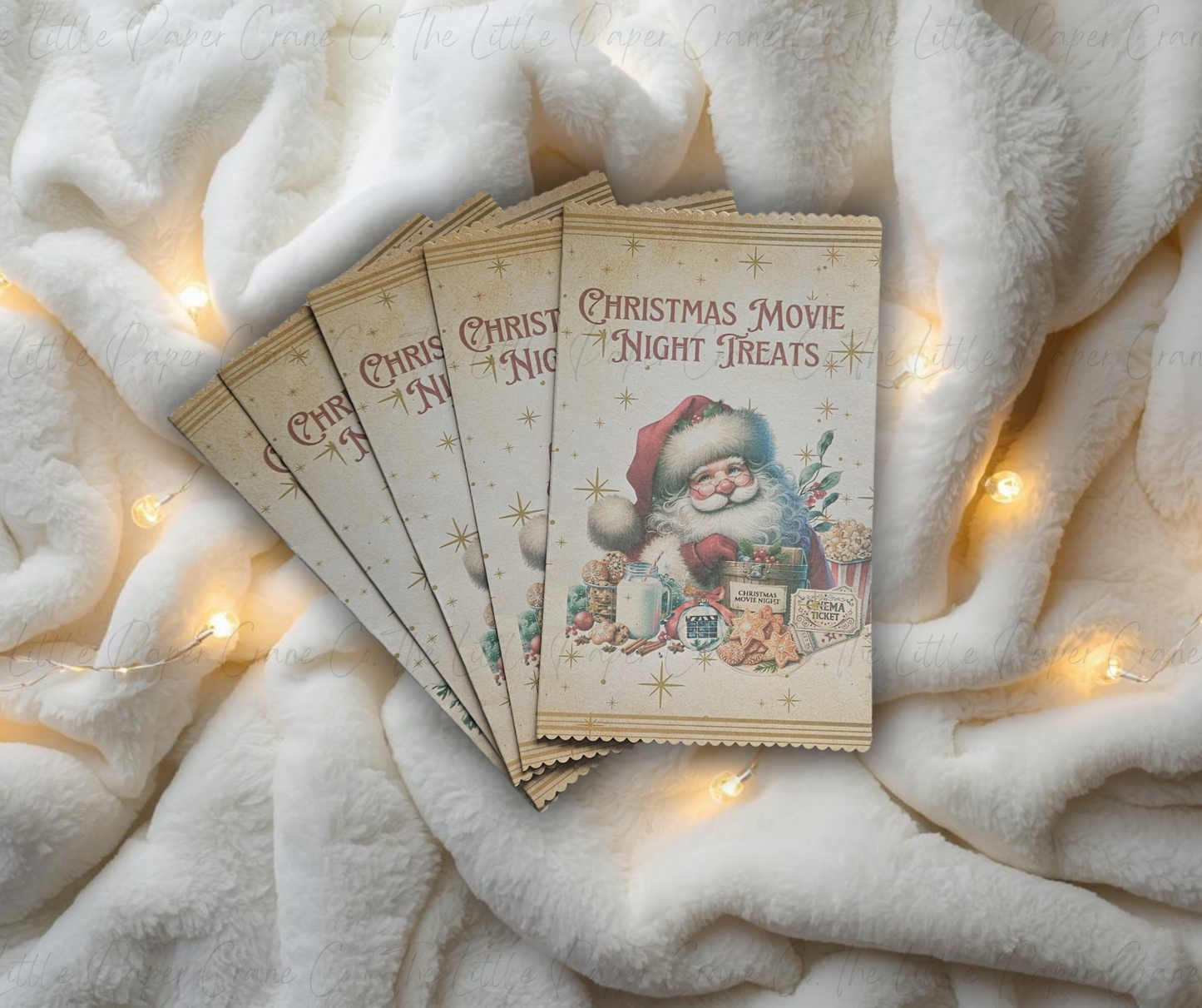 Christmas Movie Night Treat Bag