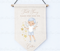 Tooth Fairy Personalised Pennant - Blue
