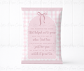 Thankyou for Helping Me Grow Seed packets - Pink