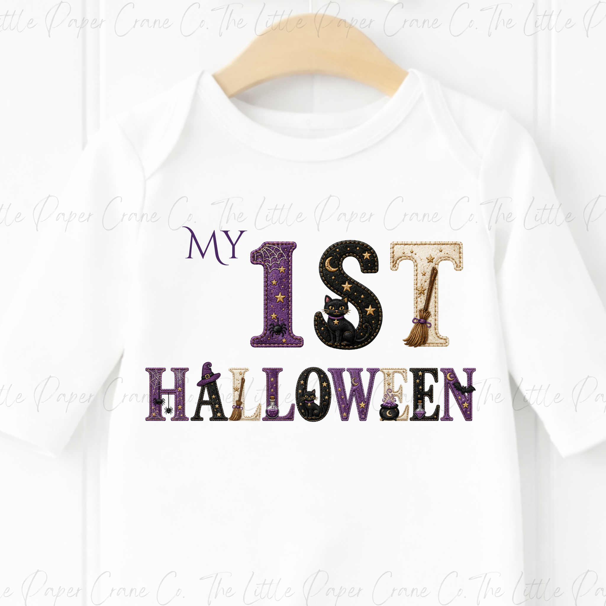 My First Halloween Bodysuit - Witch