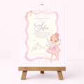 Tooth Fairy Certificate Personalised - Pink