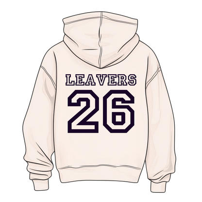 Leavers 2026 Hoodie Keyrings Personalised- Pastel