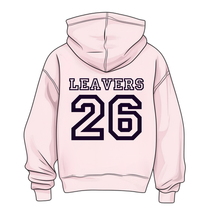 Leavers 2026 Hoodie Keyrings Personalised- Pastel