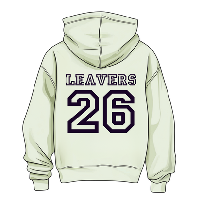 Leavers 2026 Hoodie Keyrings Personalised- Pastel