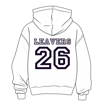 Leavers 2026 Hoodie Keyrings Personalised- Pastel