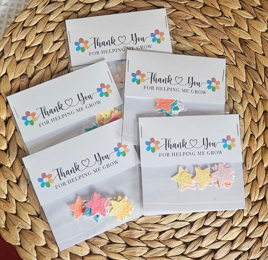 Thankyou Seed Packets
