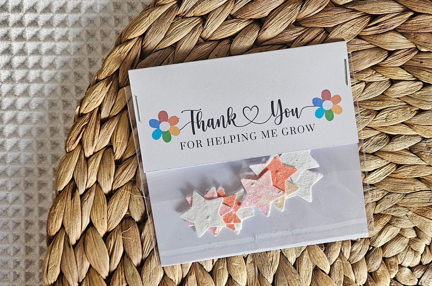 Thankyou Seed Packets
